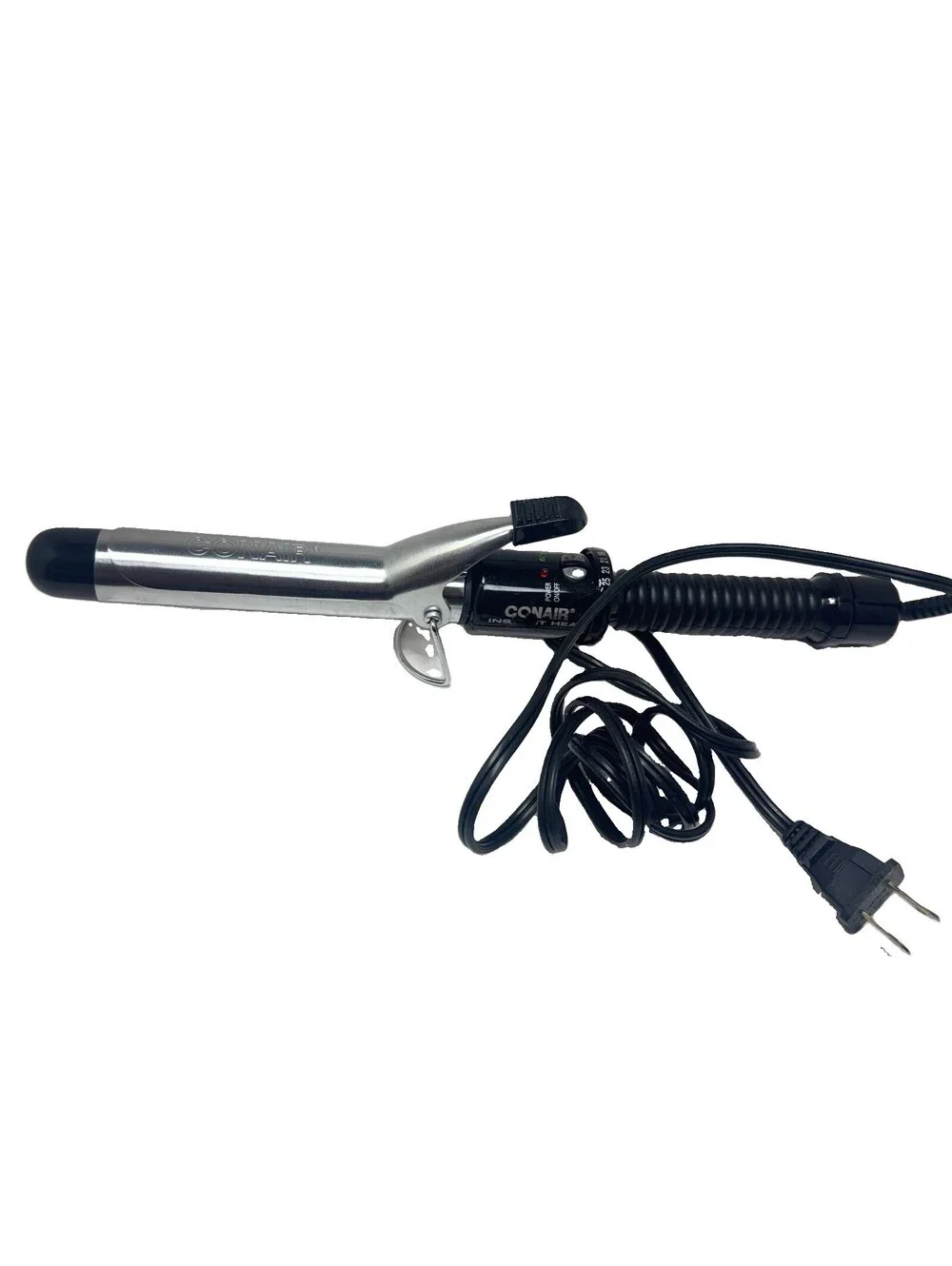 Conair CD87W Instant Heat 1” Curling Iron 25 Heat Settings Turbo Dual Voltage